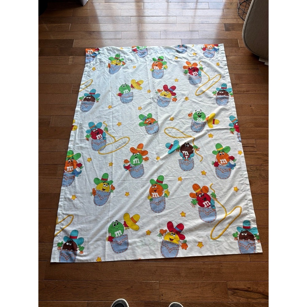 Cannon M&M Vintage Western Curtain Drape Rare HTF